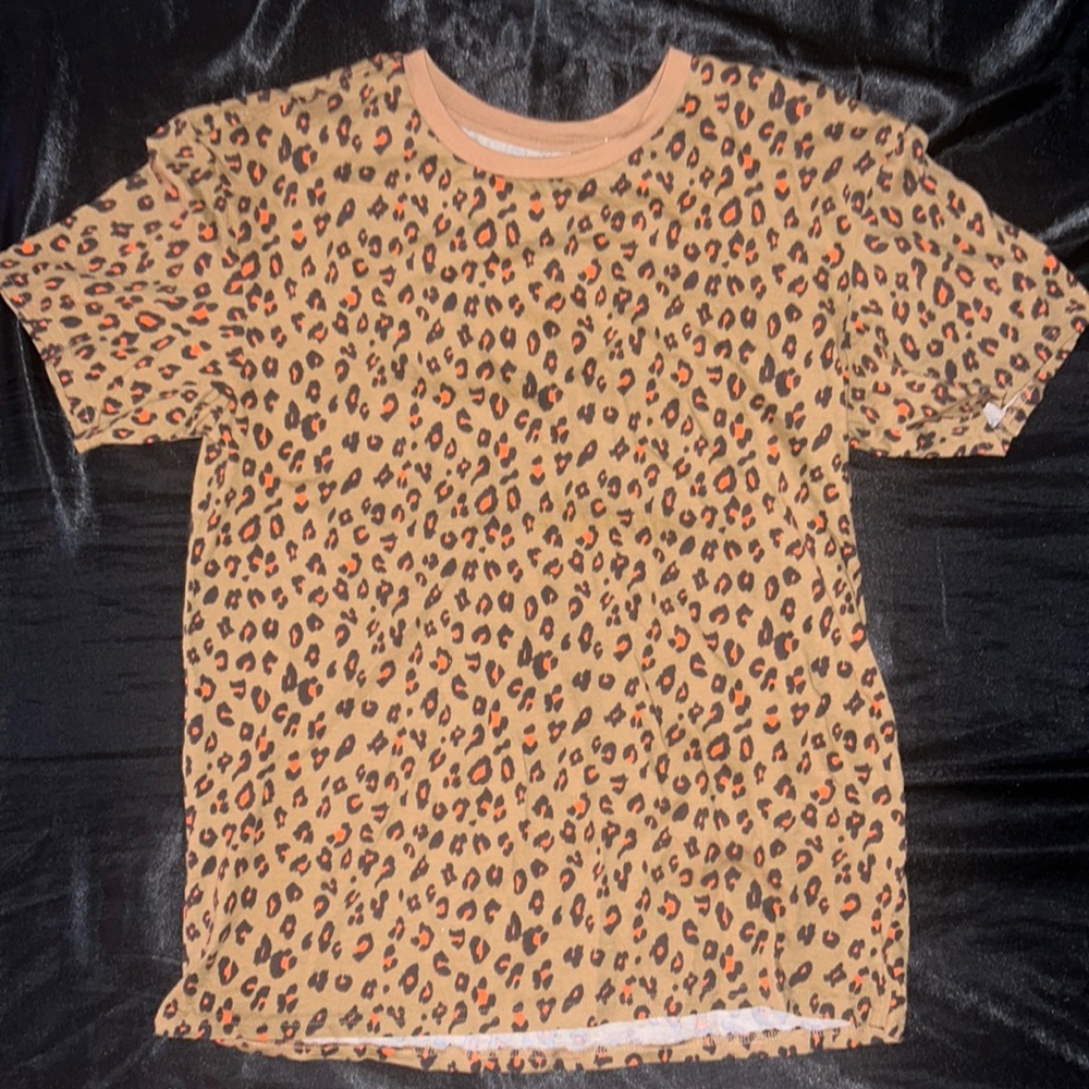 PacSun, Small Short Sleeved Men’s Leopard Print Shirt